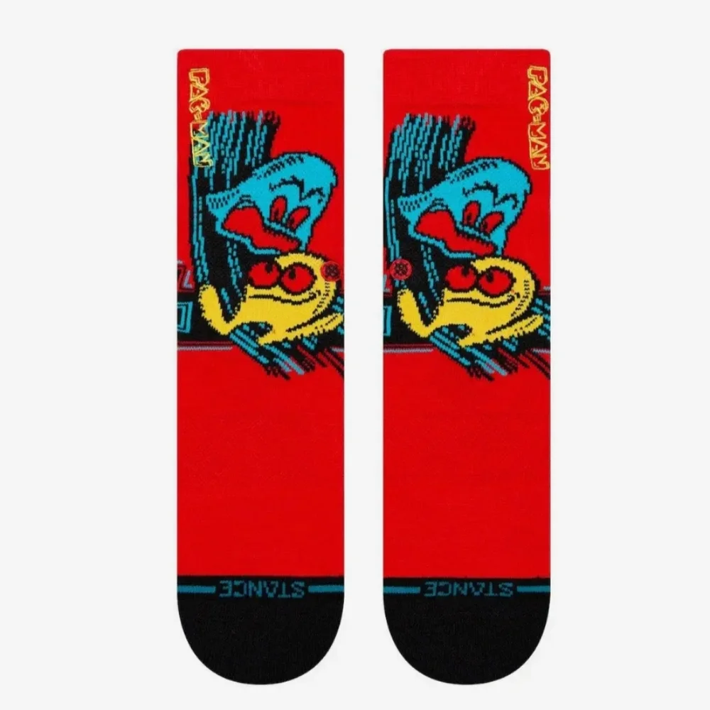 NWT Kid's Pac-Man Waka Waka Waka Stance Crew Socks